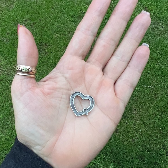 Sterling Silver DISNEY Rhinestone Mickey Cubic Zirconia Heart Necklace Pendant - Picture 6 of 17